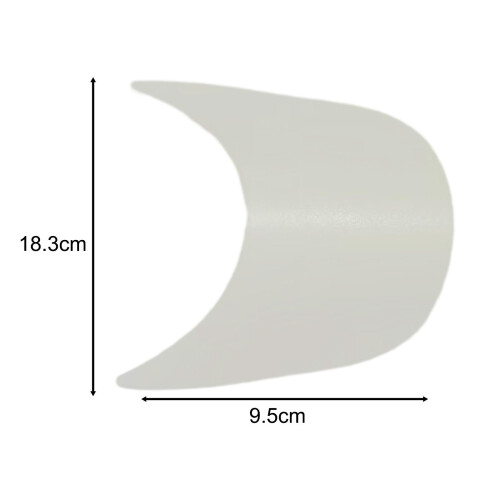20Pcs Baseball Cap Visor Inserts Sturdy for Knit Caps Visors Hollow To 1