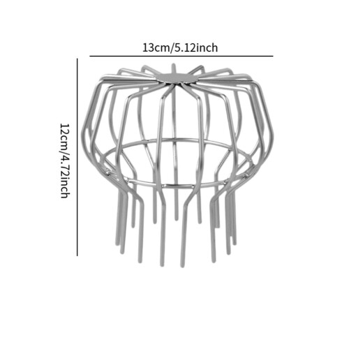 Stainless Steel Filter Strainer Terrace Wire Cap Rustproof Gutter Leaf 1