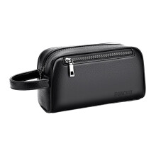 Men's Handbag Phone Card Holder Large Capacity with Wrist Strap Clutch