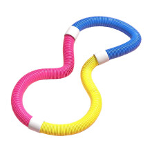 Folding Fitness Hula Hoop Spring Design Adjustable for Women Men Pilat