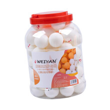 60x Ping Pong Balls Elasticity Premium for Recreational Play Training