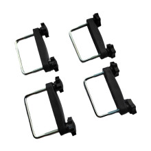 4Pcs Generic U Bolt Roof Rack Clamps Roof Rack Luggage Carrier Accesso
