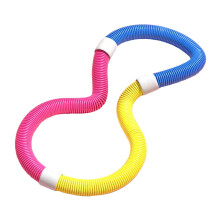 Folding Fitness Hula Hoop Spring Design Adjustable for Women Men Pilat