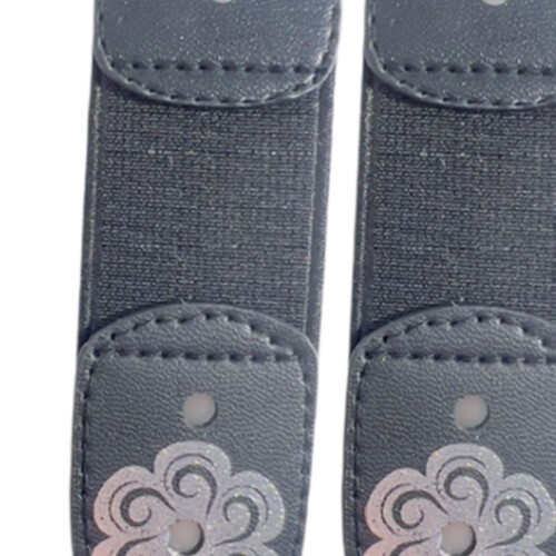 2 Pieces Ice Skating Lace Straps Elastic Bands for Dance Training Prac 2