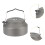 Camping Water Kettle 1.6L Teakettle for Backpacking Mountaineering Bar 2