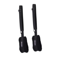 2 Pieces Pilates Straps Adjustable Soft Fitness Straps for Men Hand Le