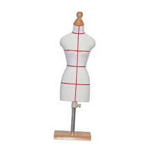 Doll Dress Form Mini Dressmaker Model for Costume Design Showcase Disp