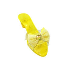 Princess Shoes Decor Jelly Sandals for Themed Party Role Play Children