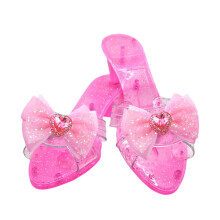 Princess Shoes Decor Jelly Sandals for Themed Party Role Play Children