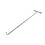 Manhole Hook Tool Utility Tool for Sewer Lids Septic Tank Lids Rolling 1