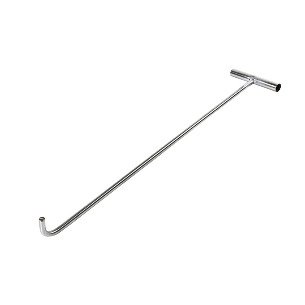 Manhole Hook Tool Utility Tool For Sewer Lids Septic Tank Lids Rolling 6902696305107