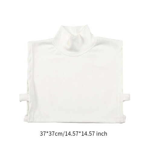 High Neck False Collar Decorative Accessories Detachable Half Shawl Ne 1
