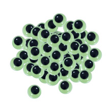 Glow in The Dark Eyes Sticky Self Adhesive for Crafts Handmade DIY Sof