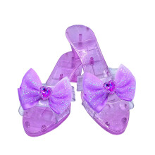 Princess Shoes Decor Jelly Sandals for Themed Party Role Play Children