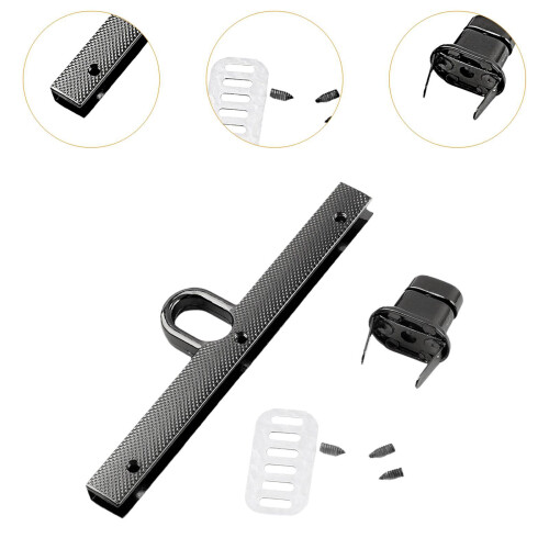 Turn Lock Clasp Set Twist Closure Clasp for Leather Crafts Shoulder Ba 2