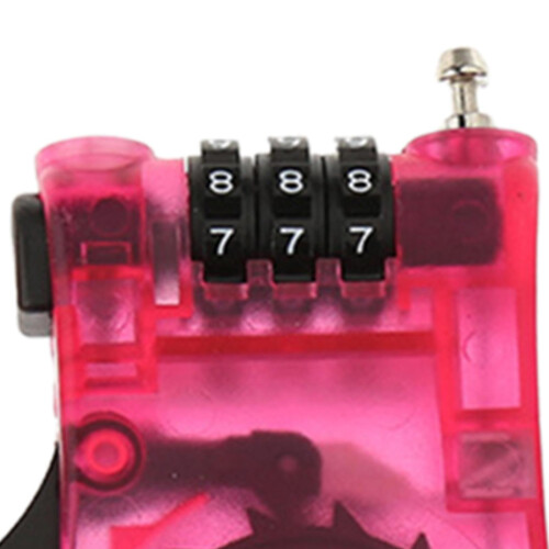 Cable Lock Portable High Strength Waterproof Wear Resistant Combinatio 2
