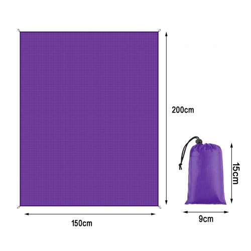 Beach Blanket Waterproof Portable Picnic Blanket for Park Backpacking 1