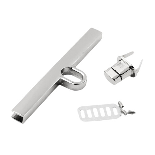 Turn Lock Clasp Set Twist Closure Clasp for Leather Crafts Shoulder Ba