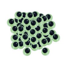 Glow in The Dark Eyes Sticky Self Adhesive for Crafts Handmade DIY Sof