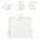 High Neck False Collar Decorative Accessories Detachable Half Shawl Ne 3