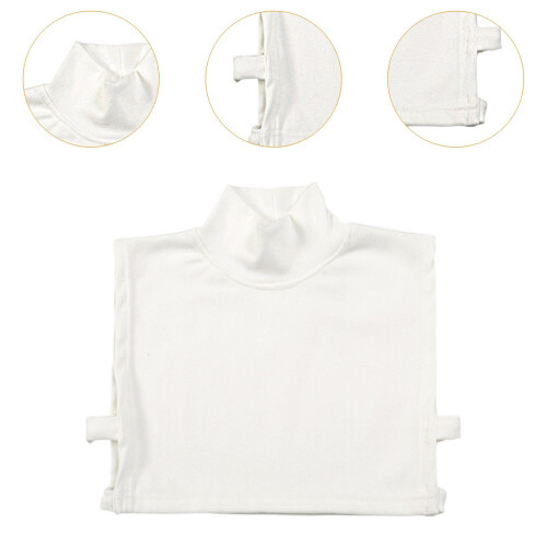 High Neck False Collar Decorative Accessories Detachable Half Shawl Ne 2