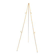 Telescoping Display Easel Folding Tripod Shelf for Artist Displaying D