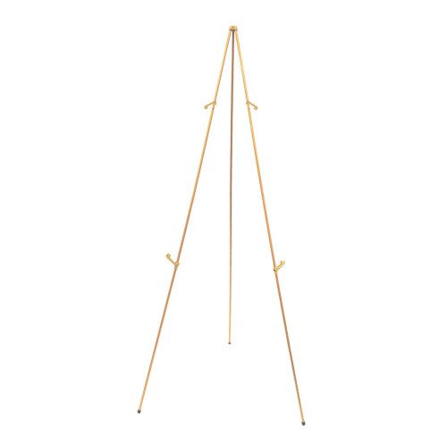 Telescoping Display Easel Folding Tripod Shelf for Artist Displaying D