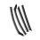 4 Pieces Rain Sun Shade Side Window Visor for Byd Dolphin Style B 1