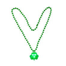 ST. Patrick's Day Beaded Necklace Bracelet for Carnival Party Favor Su