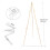 Telescoping Display Easel Folding Tripod Shelf for Artist Displaying D 2
