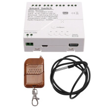 Tuya WiFi Temperature Sensor Monitor AC 85-250V Wireless with RF Remote Controller