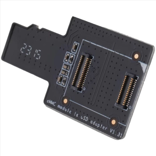 Placa EMMC A USD Placa Adaptadora EMMC A USD Módulos de Placa de Grabación de Tarjetas TF EMMC para ROCK PI 4A/4B 2