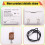 Tuya WiFi   Temperature Sensor Monitor AC 85-250V Wireless   with RF Remote Controller 5