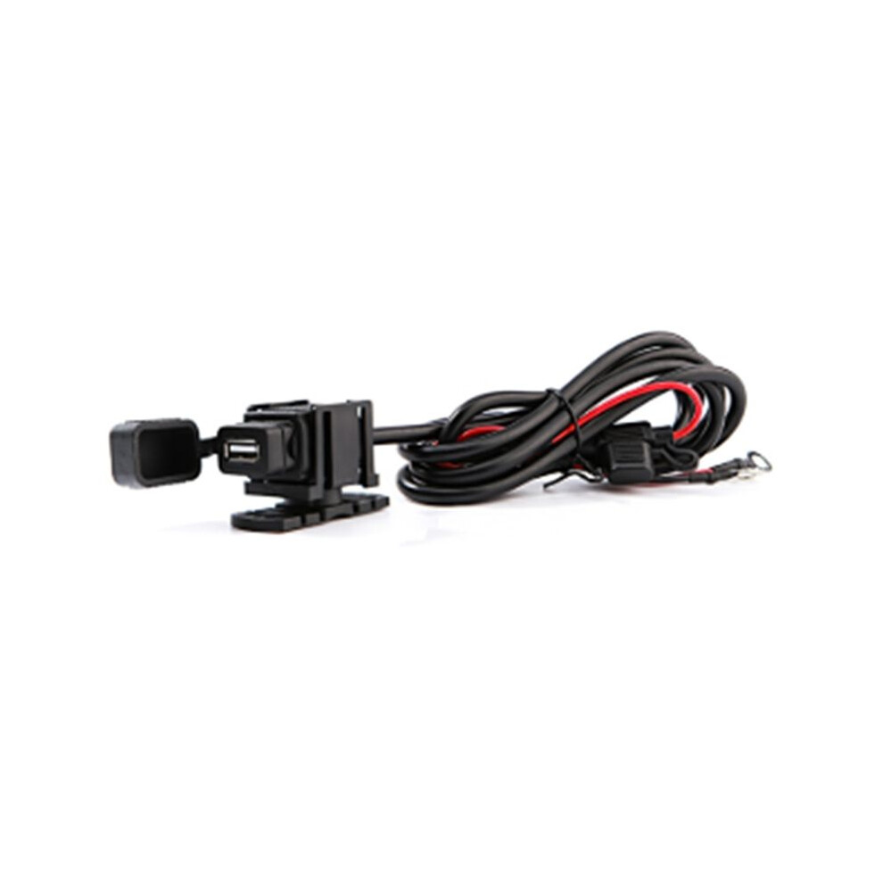 Usb Charger Adapter With Inline Fuse Waterproof Usb Motorcycle Socket 5V 2.1A Usb Power Outlet 1.83M Cable 4711468327696