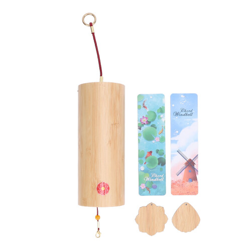 Acorde Campanilla de viento de bambú, tono rico y profundo. 1