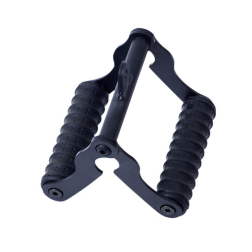 V Bar Landmine Handle Attachment Strength Training Exercise Metal Blac