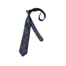 Tie for Men Embroidered Soft Animal Tie for Business Father's Day Cere
