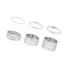 6Pcs Bike Headset Spacer Sturdy Ultralight Bike Fork Washer Bike Acces