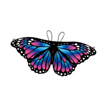Kids Butterfly Wing Fancy Dress Dreamlike Princess Wing Costume Access