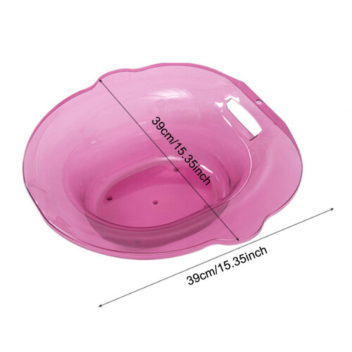 Sitz Bath Basin for Toilet Wider Seating Area Hip Bath for Elderly Wom 1