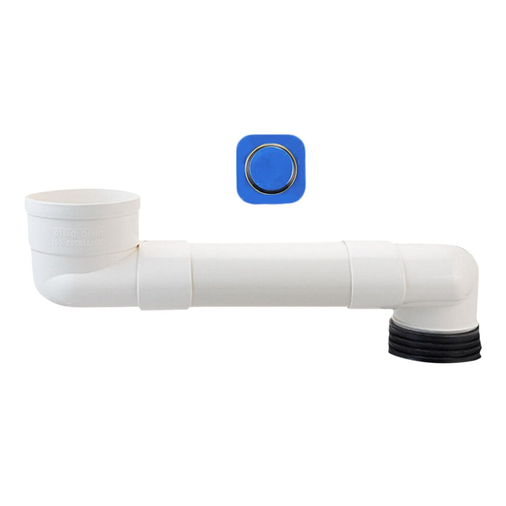 Offset Toilet Flange Extension Drain Pipe Expanded Hose Offset Closet 6902696453532