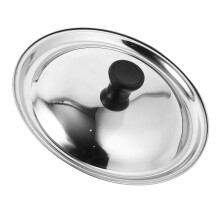 Stainless Steel Pot Lid Round Pans Pots Lid Cover for Camping Picnic O