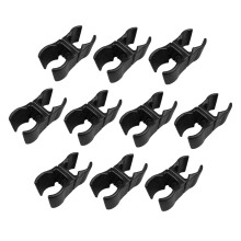 10Pcs Football Training Flag Pole Clip Buckle for Volleyball Soccer Tr