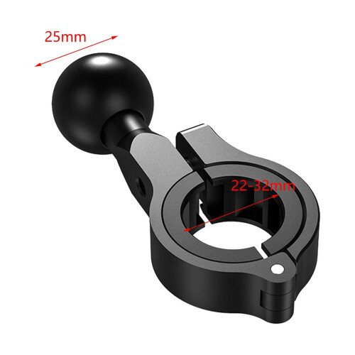 Aluminum Handlebar Clamp Mount Base Clamp Bracket Sturdy Simple Instal 1