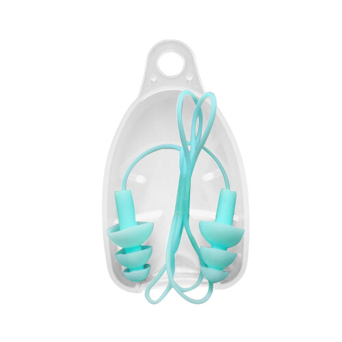Silicone Earplugs with Carry Box Swimming Earplugs for Work Sleeping C