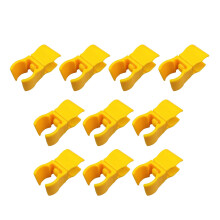 10Pcs Football Training Flag Pole Clip Buckle for Volleyball Soccer Tr