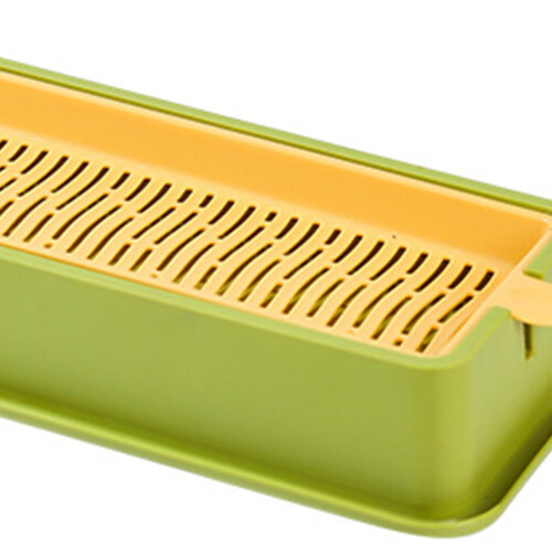 Hydroponic Cat Grass Box Seed Sprouter Tray for Seedling Planting Gree 2