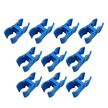 10Pcs Football Training Flag Pole Clip Buckle for Volleyball Soccer Tr