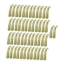 50Pcs Carp Fishing Kickers Carp Coarse Deflection Men Gift Bent Hook A