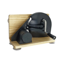 Stainless Steel Bread Slicer Hand Crank Guide for Homemade Breads Pota
